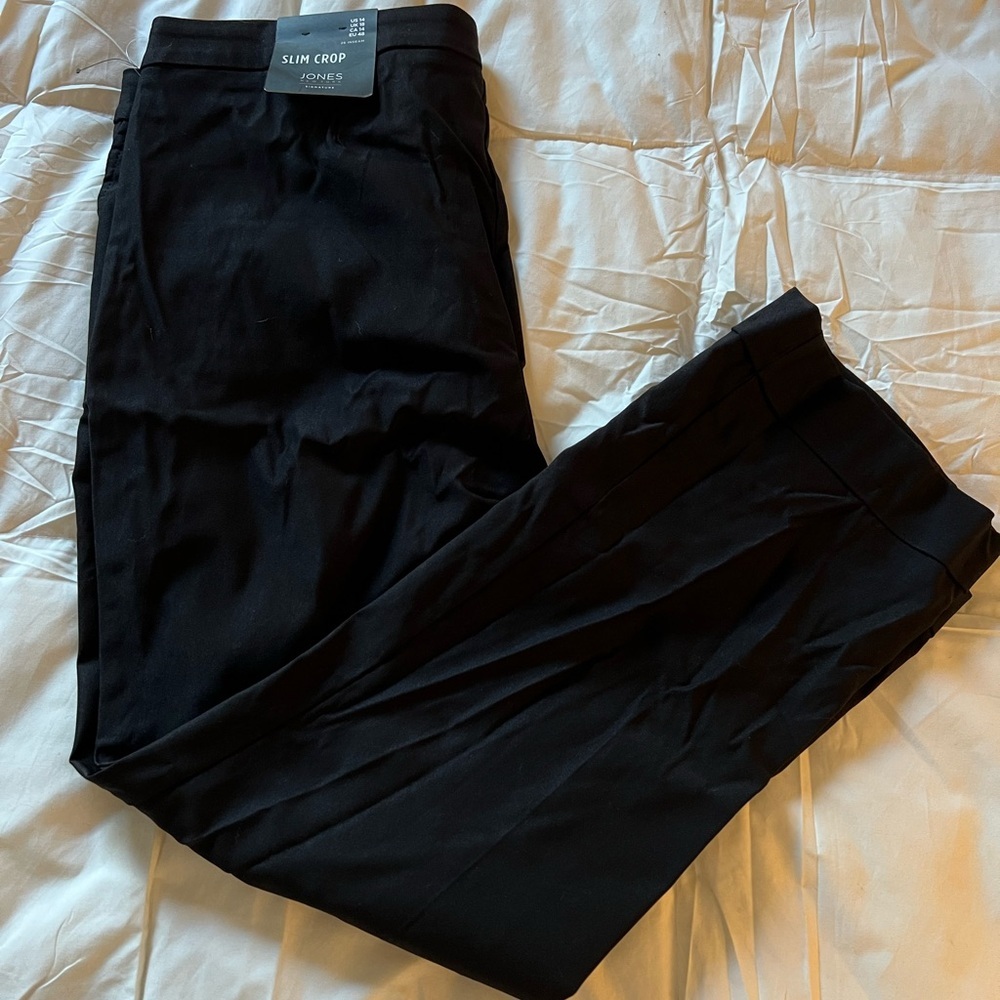NWT Jones New York Slim Crop Pant size 14